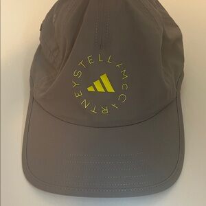 Adidas by Stella McCartney Dark Gray Cap with Yellow Logo